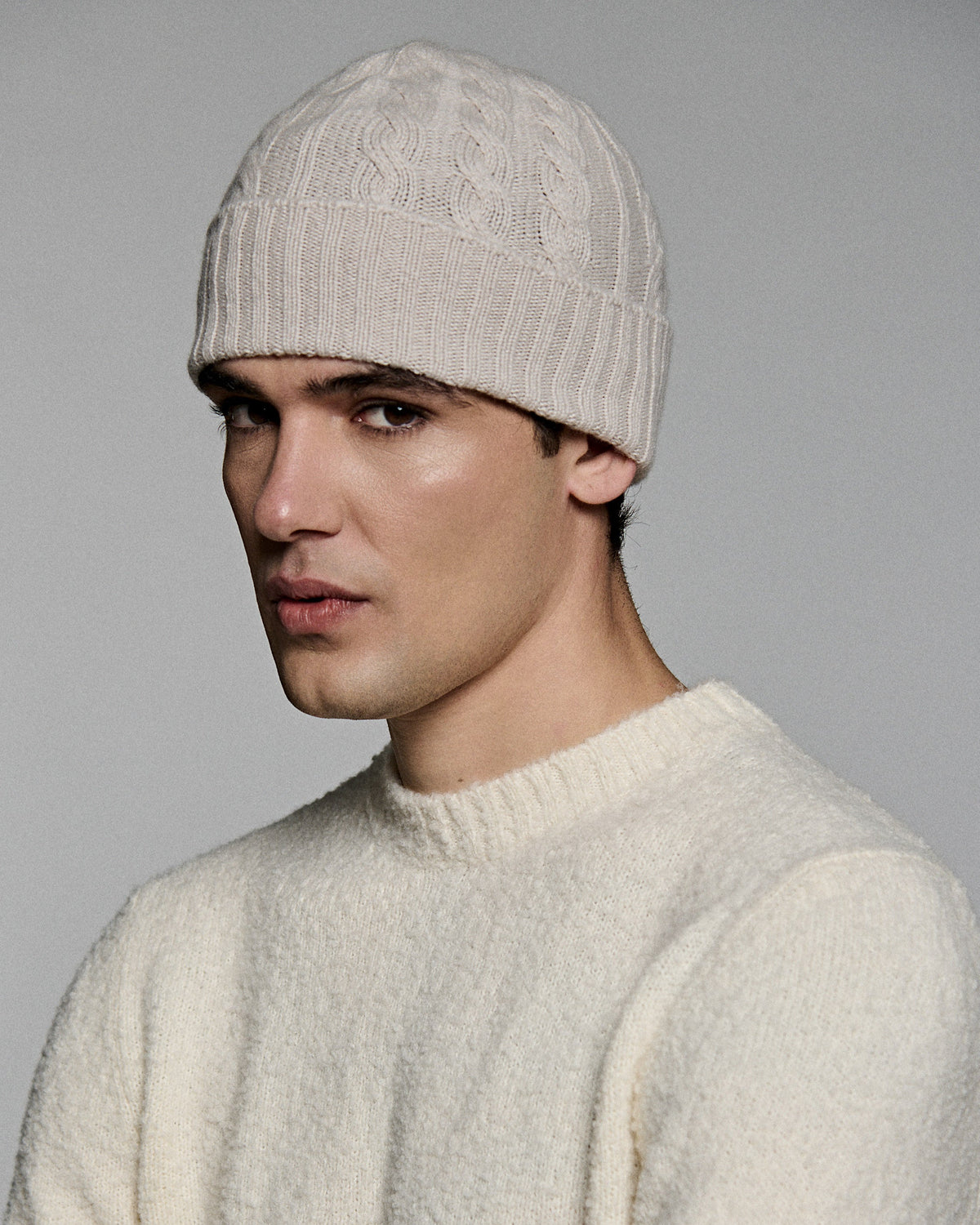 Cappello Trecce Lana Cashmere