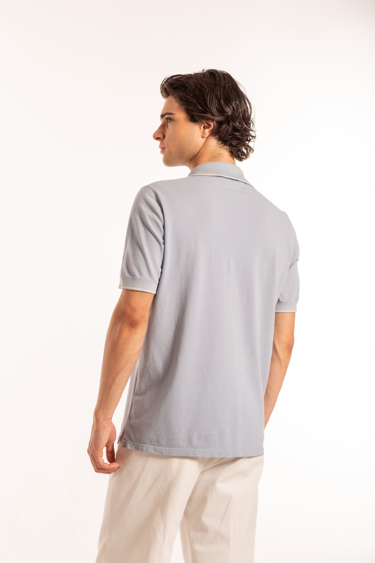 Polo Scollo V MM Piquet