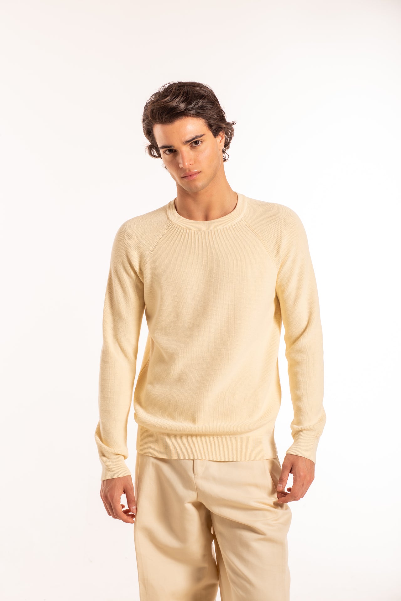 Girocollo Raglan Costa Inglese