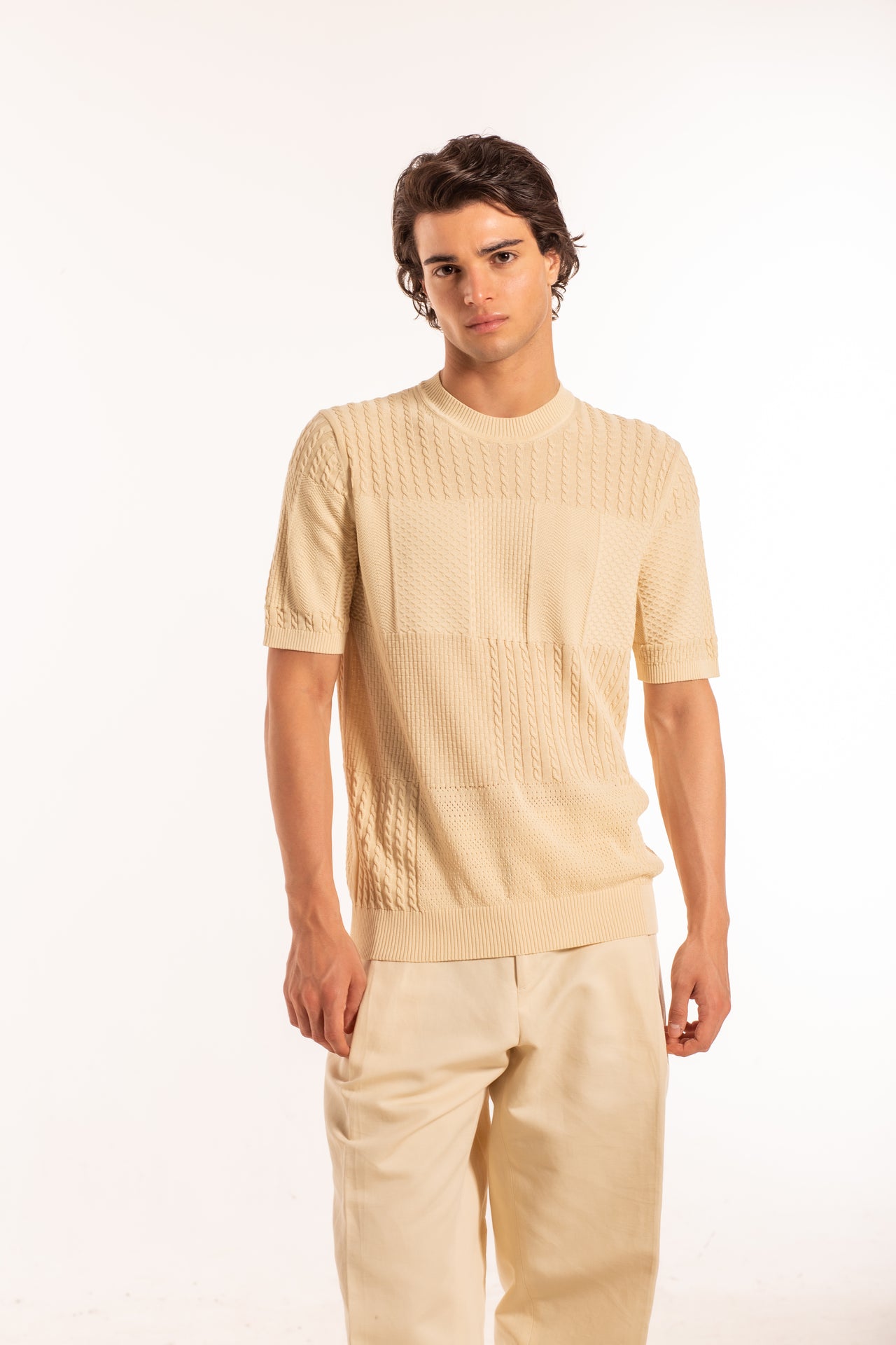 Girocollo Punti Patchwork MM