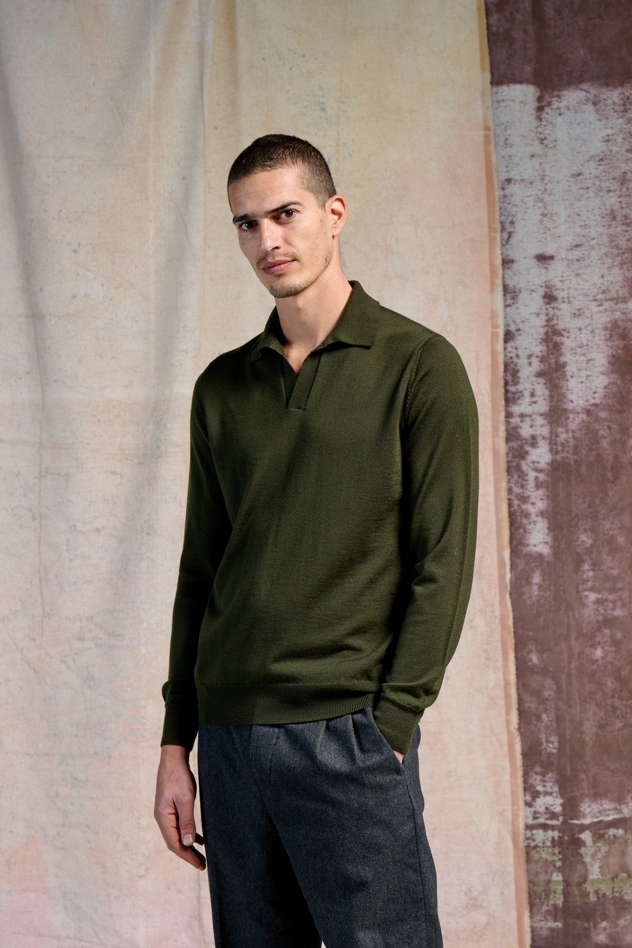 Polo Capri Merinos Super 100's 2/30