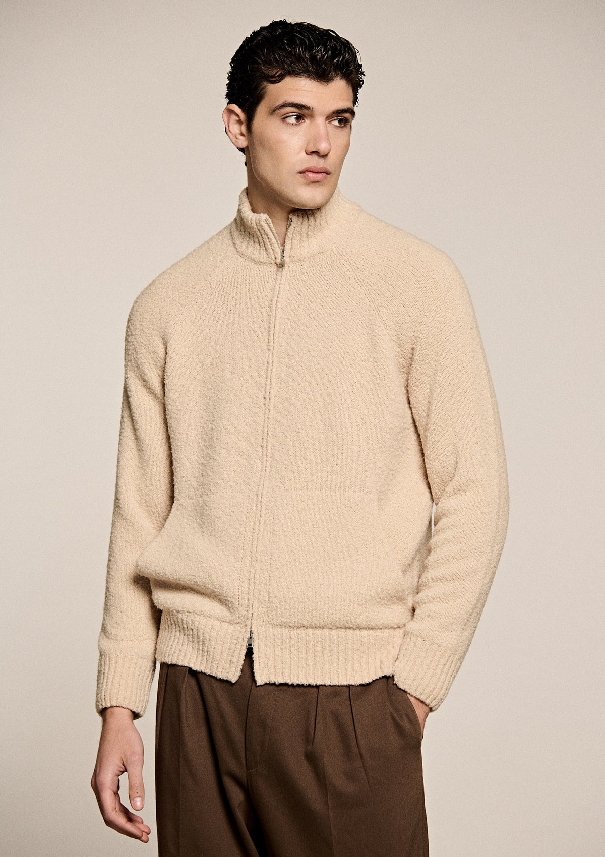 Full Zip Bouclé