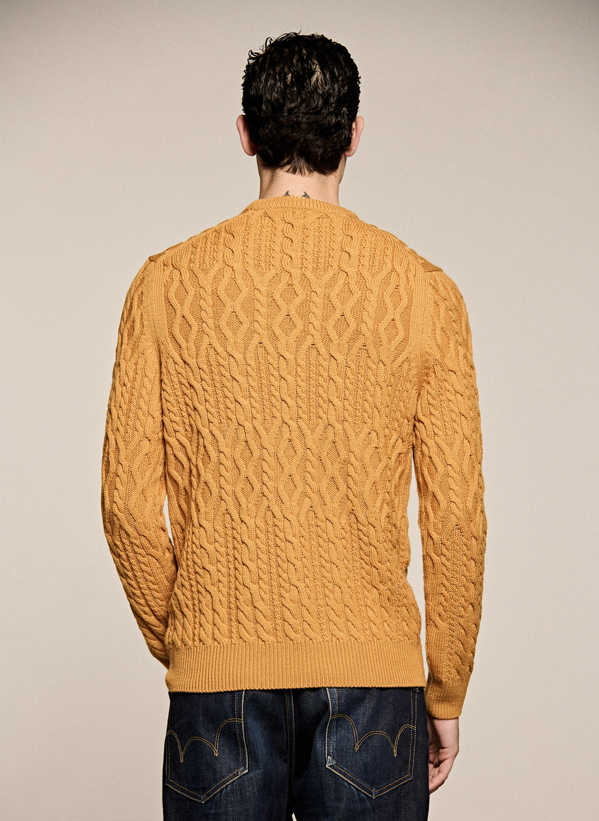 Girocollo Aran Lana Merino