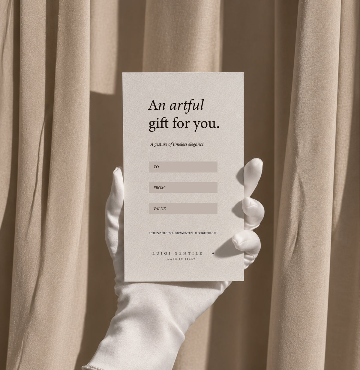 Gift Card Luigi Gentile