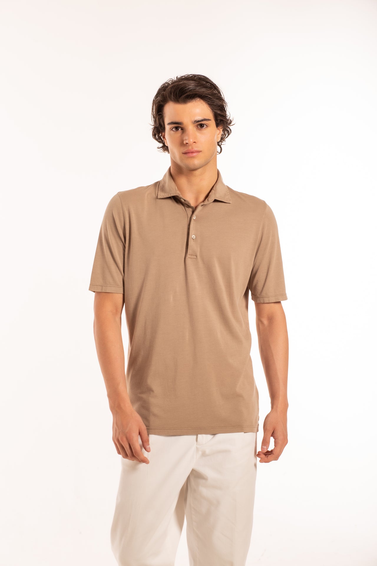 Polo Camicia MM Cotone Modal