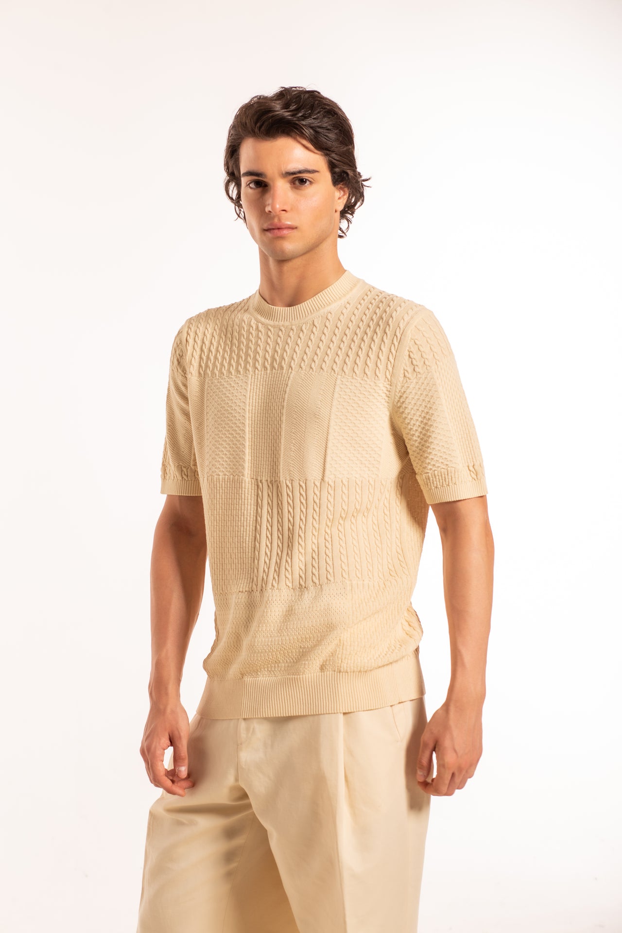 Girocollo Punti Patchwork MM