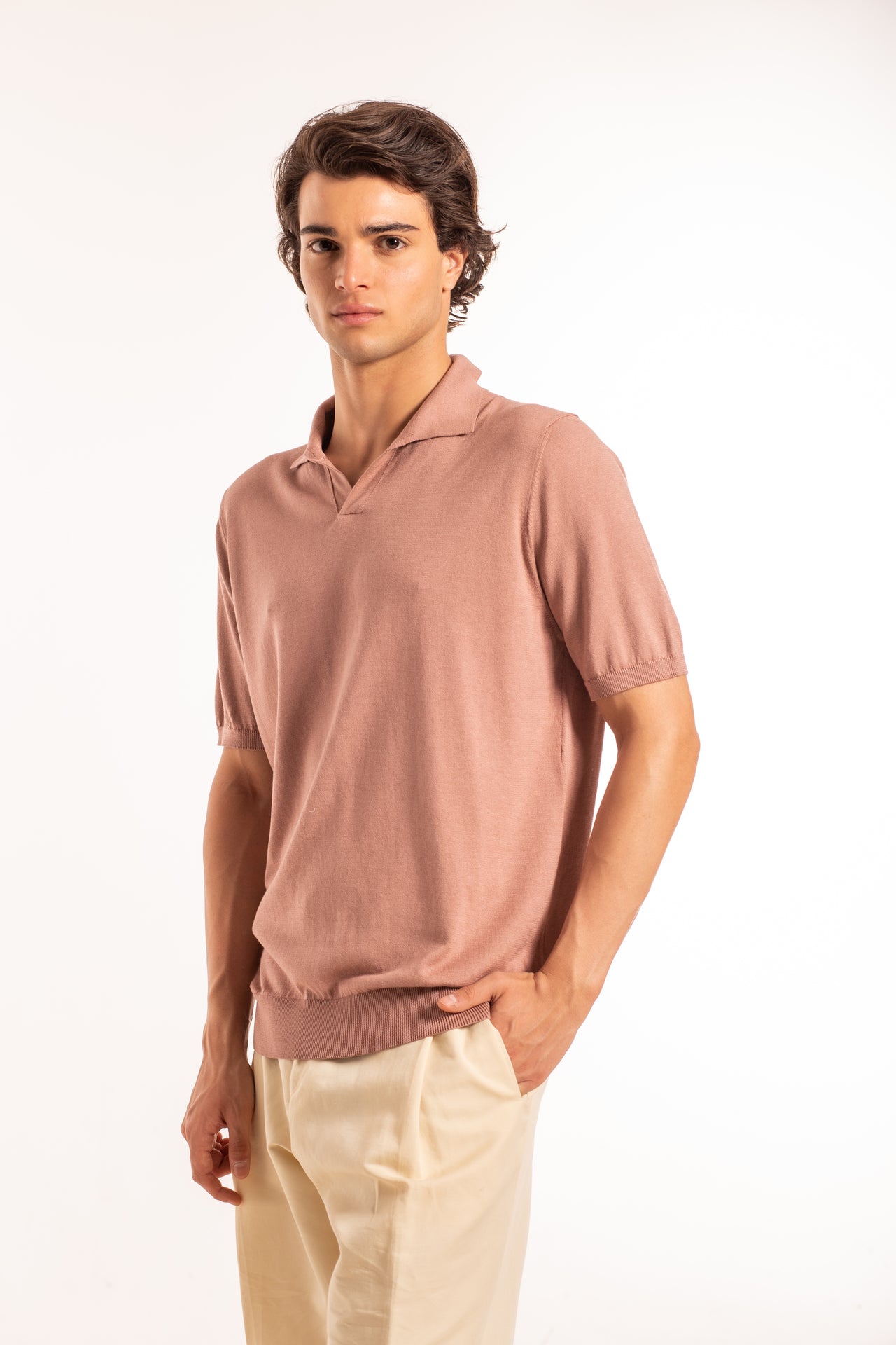 Polo Capri MM Cotone Seta