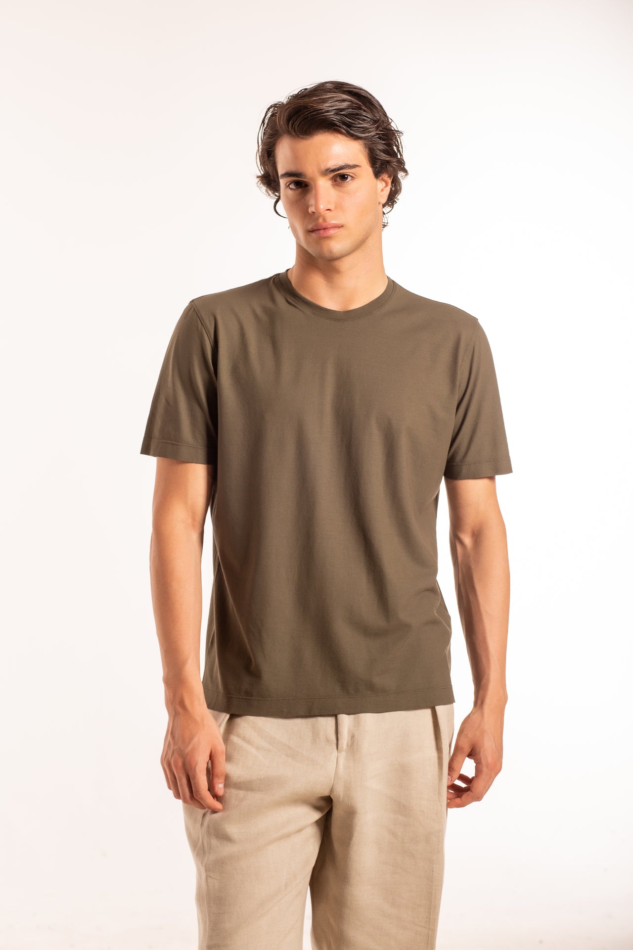 T-Shirt Girocollo MM Crepe