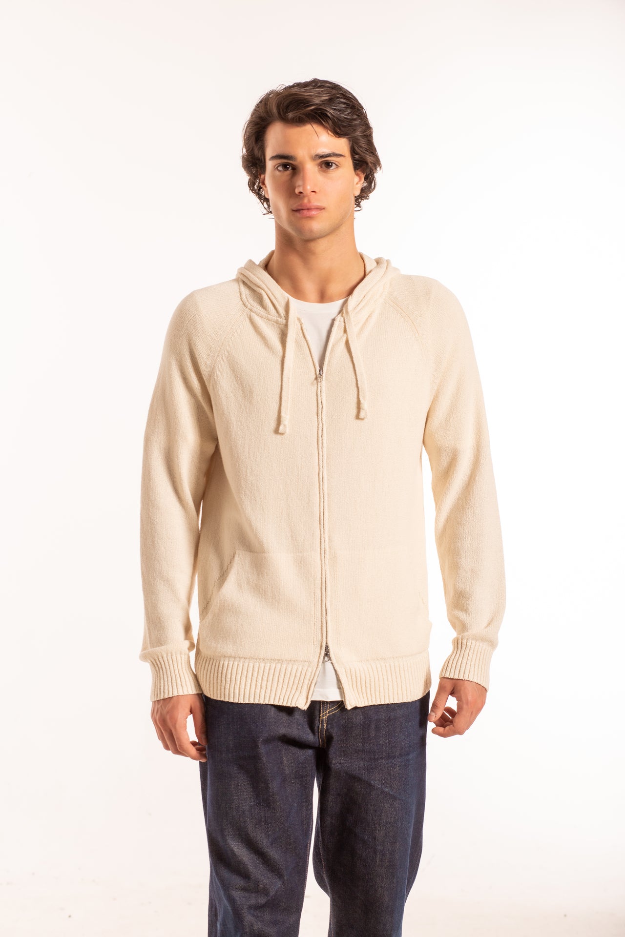 Full Zip Cappuccio ML