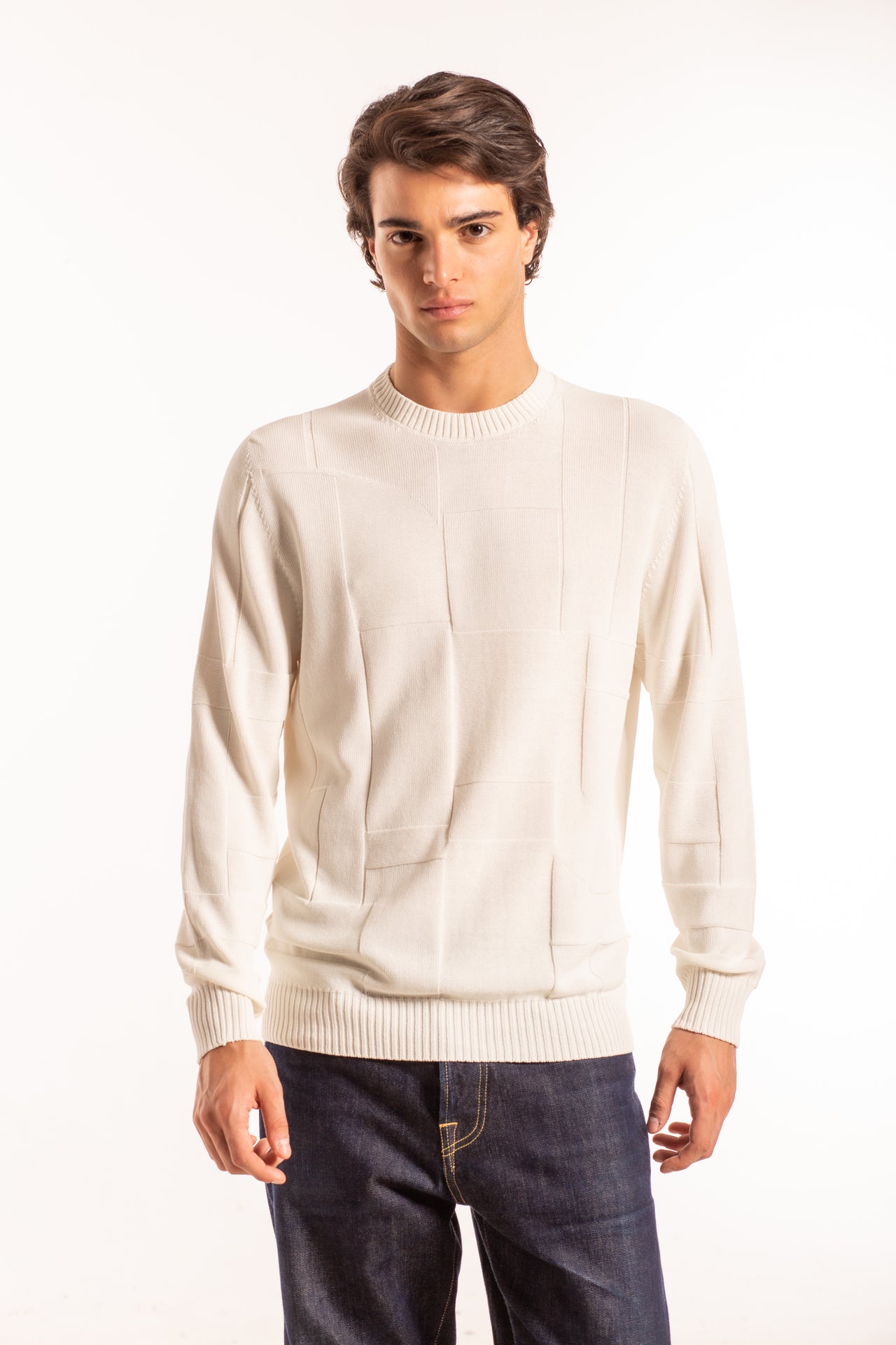 Girocollo Patchwork ML