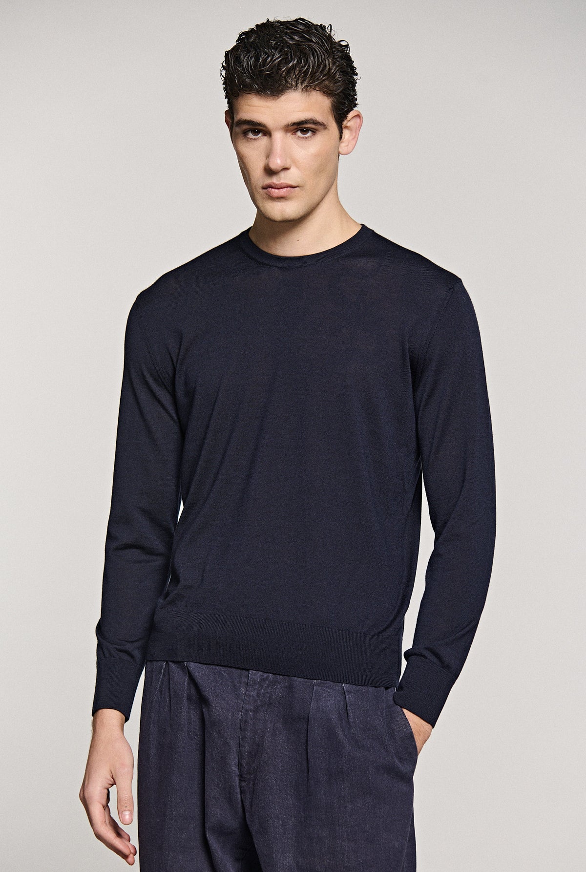 Girocollo Lana Cashmere Seta