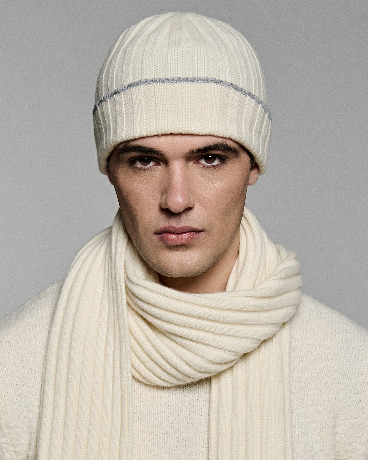 Cappello Coste Profilo Cashmere