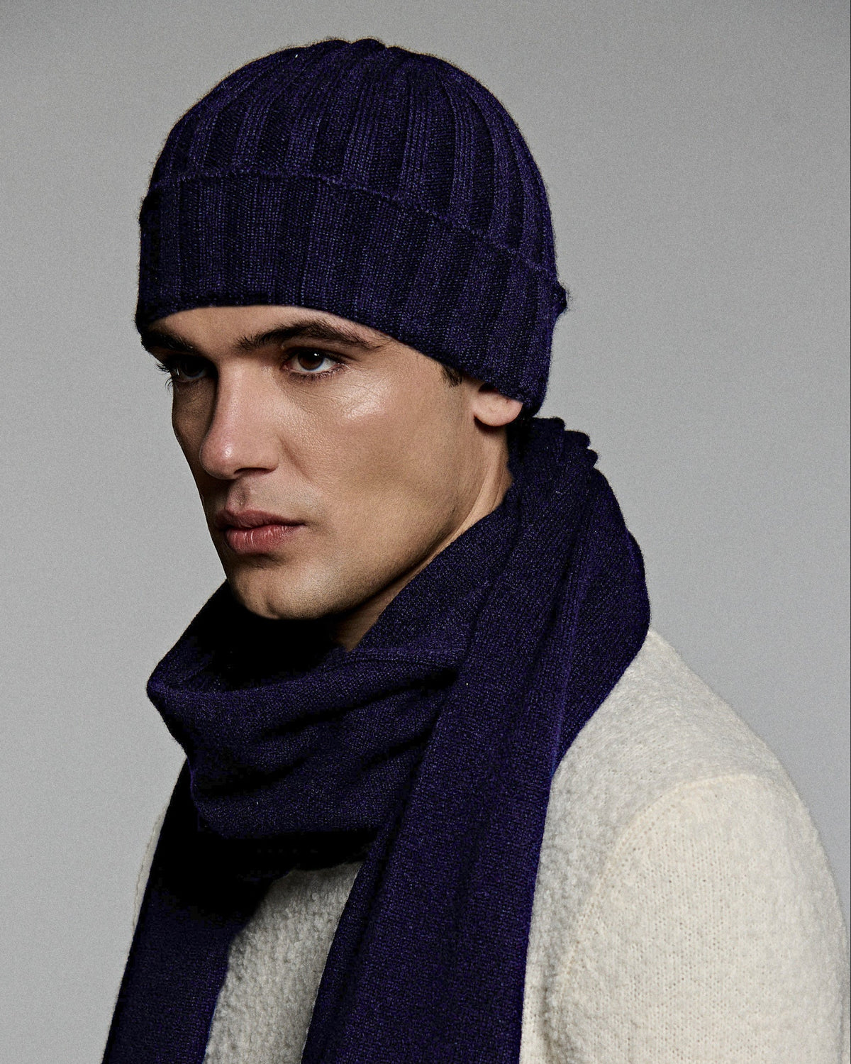 Cappello Coste Cashmere
