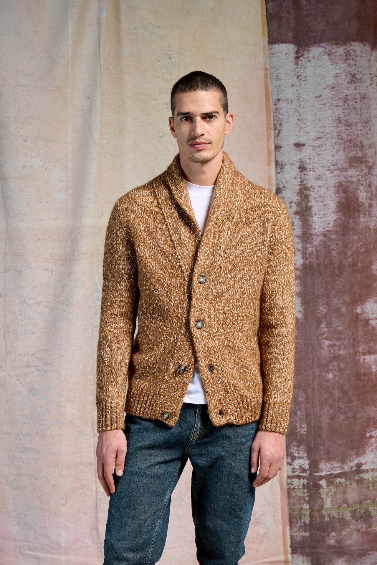 Cardigan Sciallato Storm